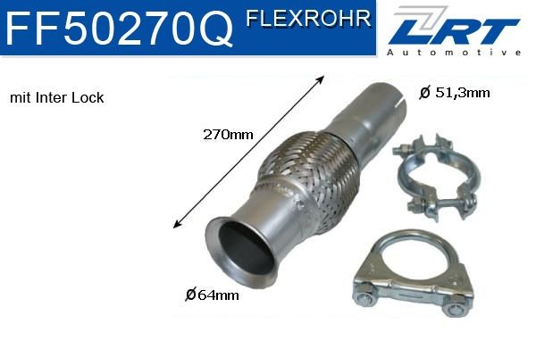 LRT FF50270Q: Flexitoru, väljalskesüsteem