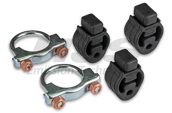 HJS 82 15 6608: Set montare, sistem de esapament cu carcase