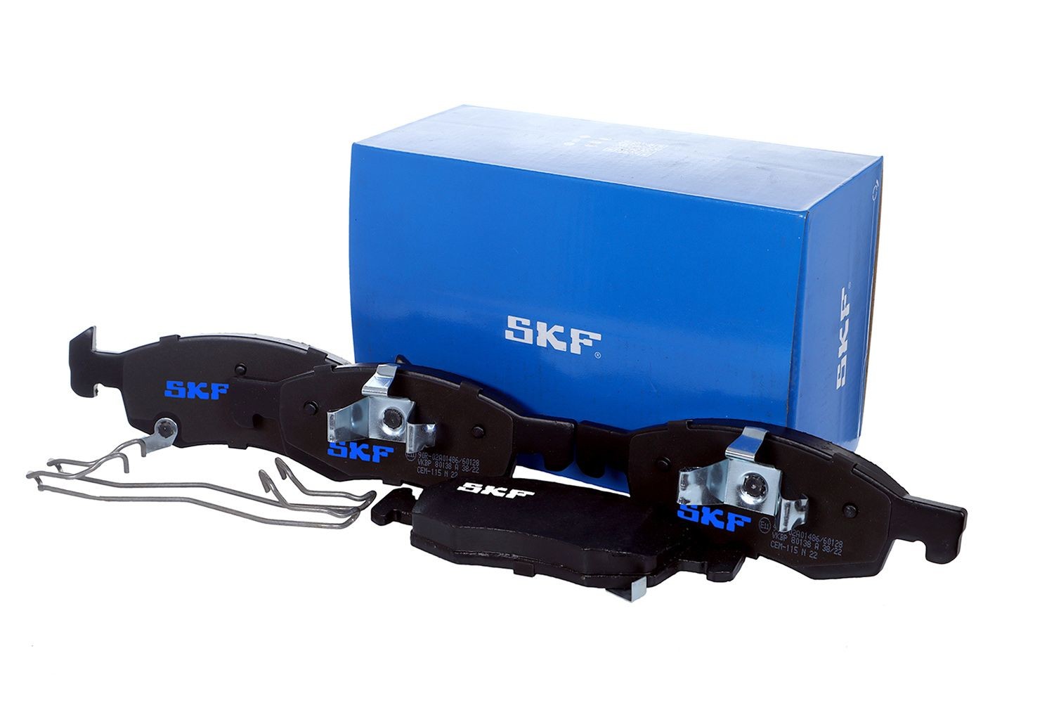 SKF VKBP 80138 A: Plăcuțe de frână cu acceasorii