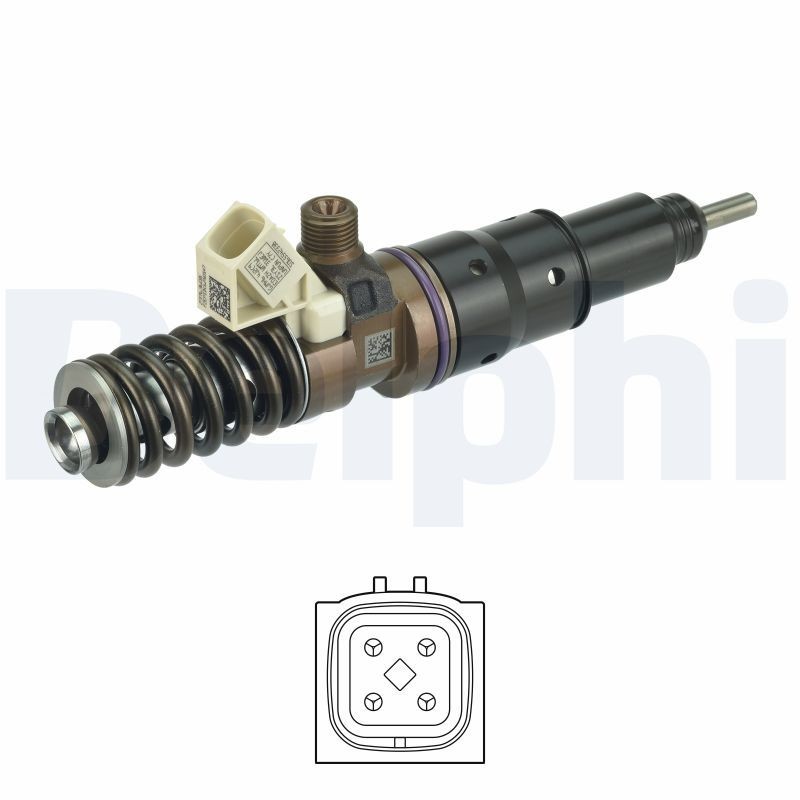 DELPHI HRE395: Injector