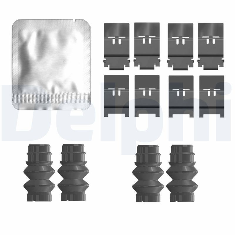 DELPHI LX0803: Set accesorii, placute frana