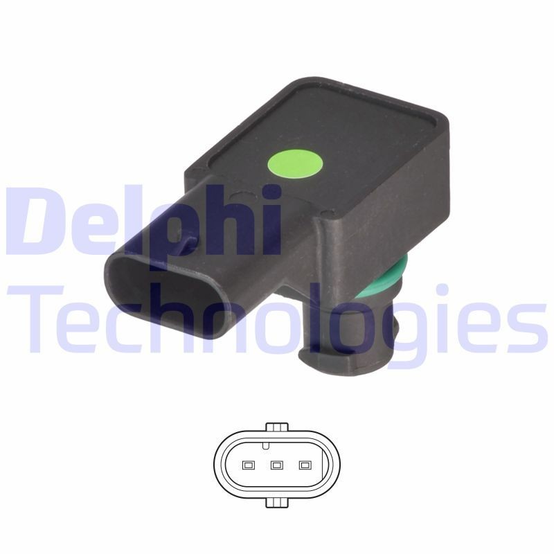 DELPHI PS20062-12B1: Ladetrykk-sensor