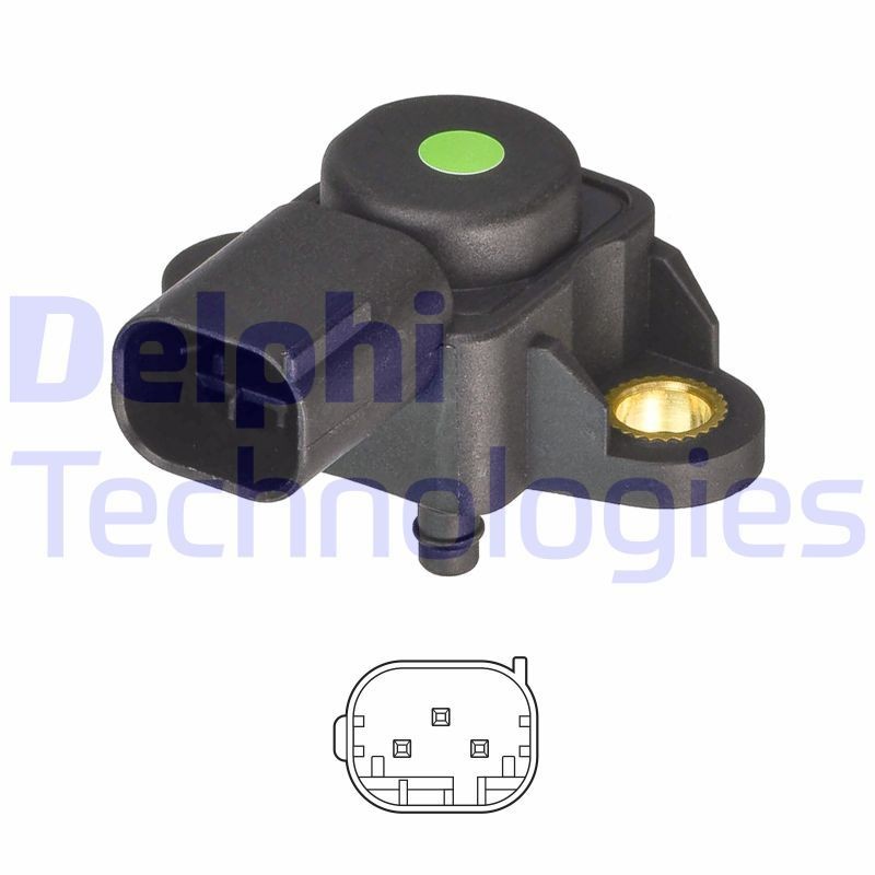 DELPHI PS20068-12B1: Датчик, налягане при принудително пълнене