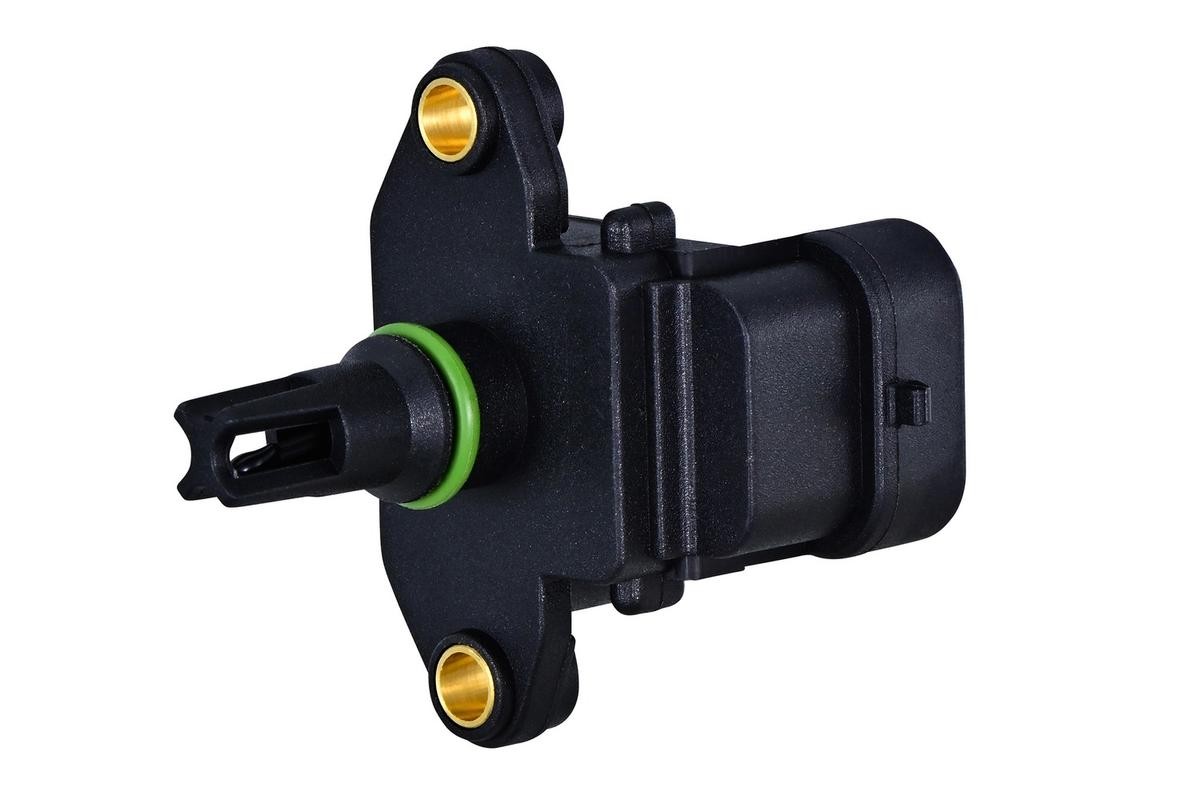 HELLA 6PP 358 152-461: Andur, kompressorirõhk koos tihenditega