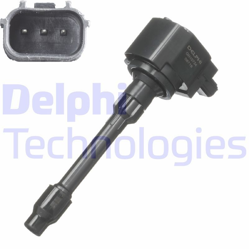 DELPHI GN10734-12B1: Süütepool 12V, 3-poolsus