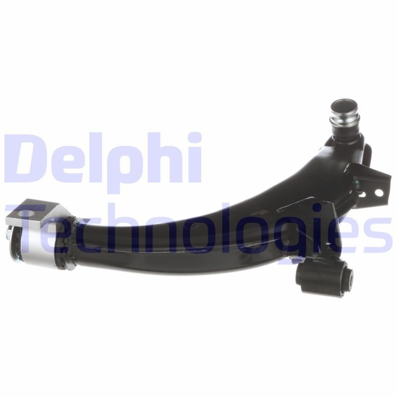 DELPHI TC7960: Vikšro valdymo svirtis priekinė ašis, kairė, apatinis, plieno lakštas, su atrama/vairo traukle
