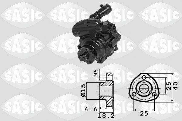 SASIC 7076084: Roolivõimu pump