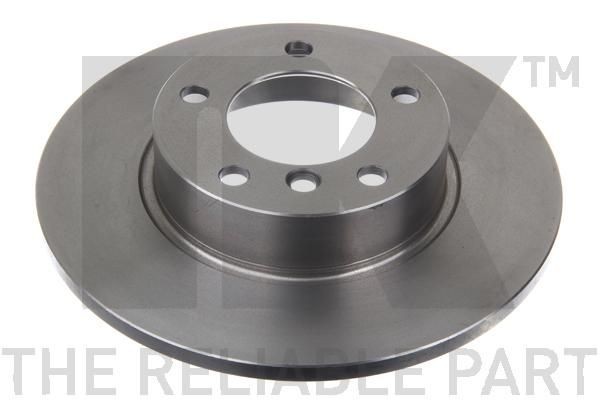 NK 201524: Disc de frână Ř: 286mm, plin, Ř: 286mm, uns