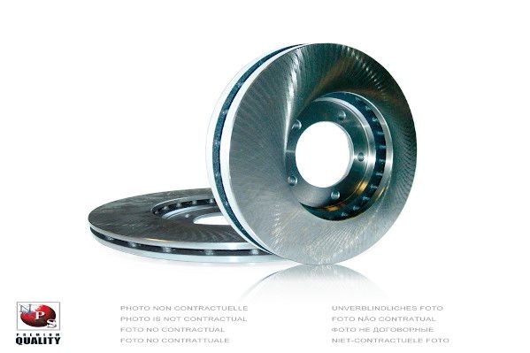 NPS S330I55: Piduriketas Esisild, Ø: 231mm, õhutusega, Ø: 231mm, kaetud