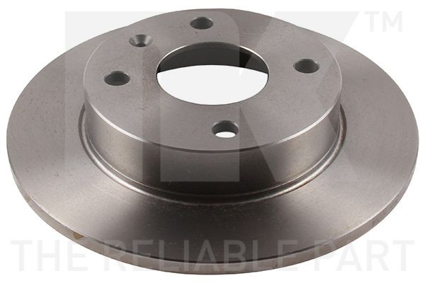 NK 202526: Disc de frână Ř: 239mm, plin, Ř: 239mm, uns