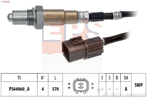 EPS 1.998.605: Lambdasond Made in Italy - OE Equivalent