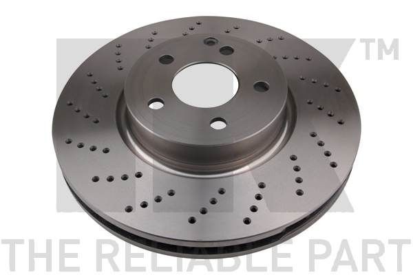NK 2033102: Piduriketas Ø: 322mm, õhutusega, Ø: 322mm, õlitatud