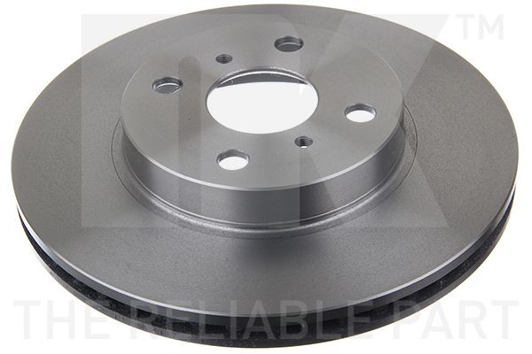 NK 2045107: Disc de frână Ř: 255mm, ventilat, Ř: 255mm, uns