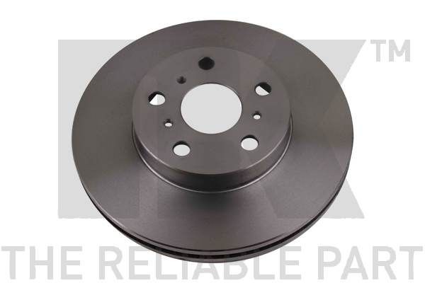 NK 204536: Disc de frână Ř: 255mm, ventilat, Ř: 255mm, uns
