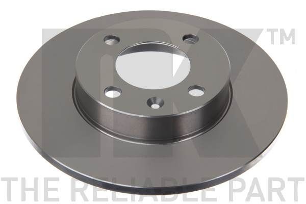 NK 204704: Disc de frână Ř: 239mm, plin, Ř: 239mm, uns