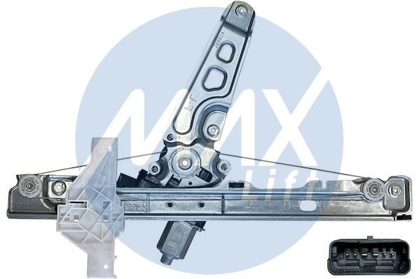 MAX WPG132-R: Mecanism actionare geam fata dreapta, electric, cu motor electric