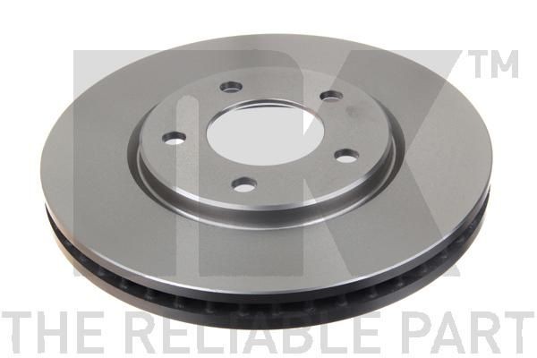 NK 209313: Piduriketas Ø: 281mm, õhutusega, Ø: 281mm, õlitatud
