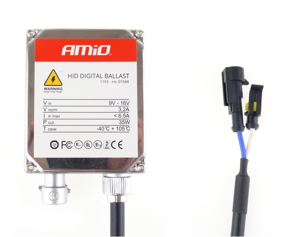 AMiO 01544: Unitate de comanda, lampa cu descarcare pe gaz cu set de montaj