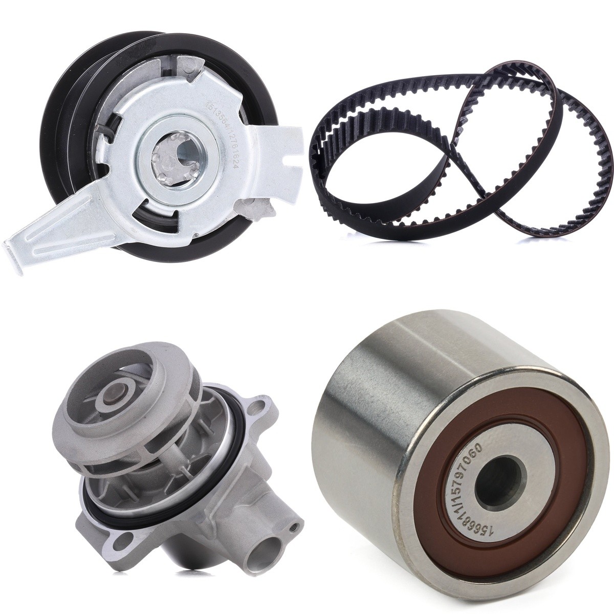 RIDEX 3096W0614: Veepump + hammasrihmakomplekt ilma kruvikomplektita