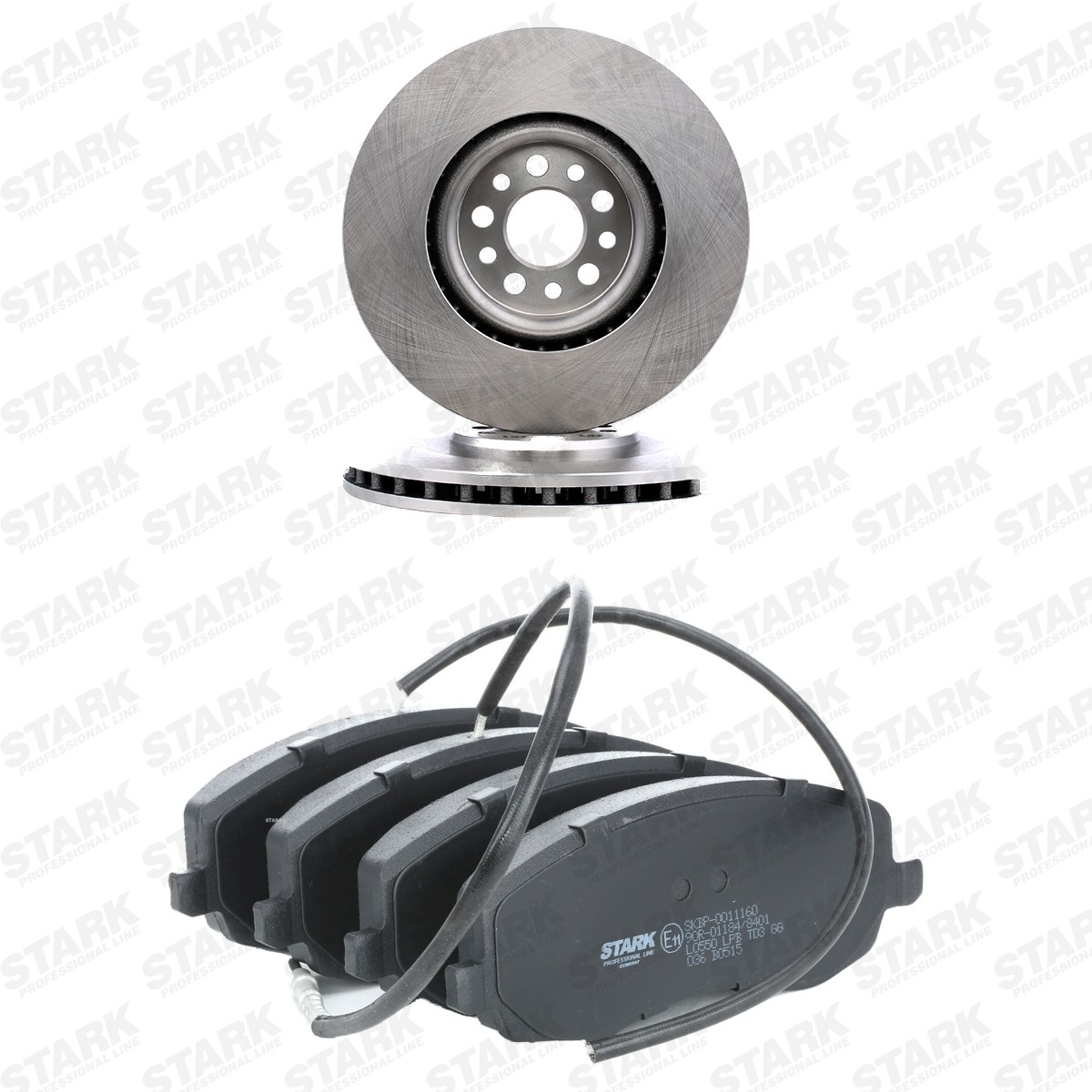 STARK SKBK-10992724: Set frana, frana disc punte fata, ventilat interior
