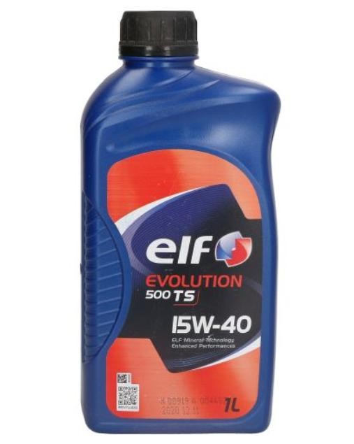 ELF 2216270: Motoreļļa 1l, 15W-40 Evolution, 500 TS