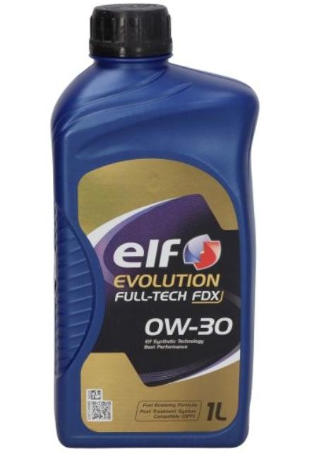ELF 2225541: Mootoriõli 1l, 0W-30 Evolution, Full-Tech FDX