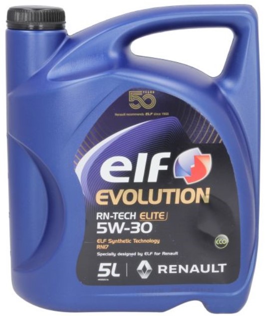 ELF 2217610: Mootoriõli 5l, 5W-30 Evolution, R-Tech ELITE