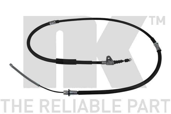 NK 9045115: Żażné lanko parkovacej brzdy 1789/1478mm, 1789/1478mm