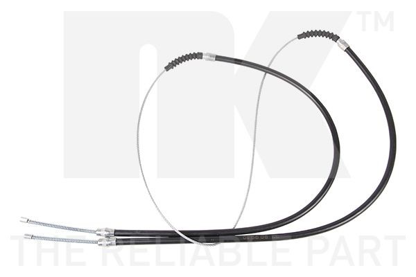 NK 909910: Cablu, frana de parcare 2566/697mm, 2566/697mm