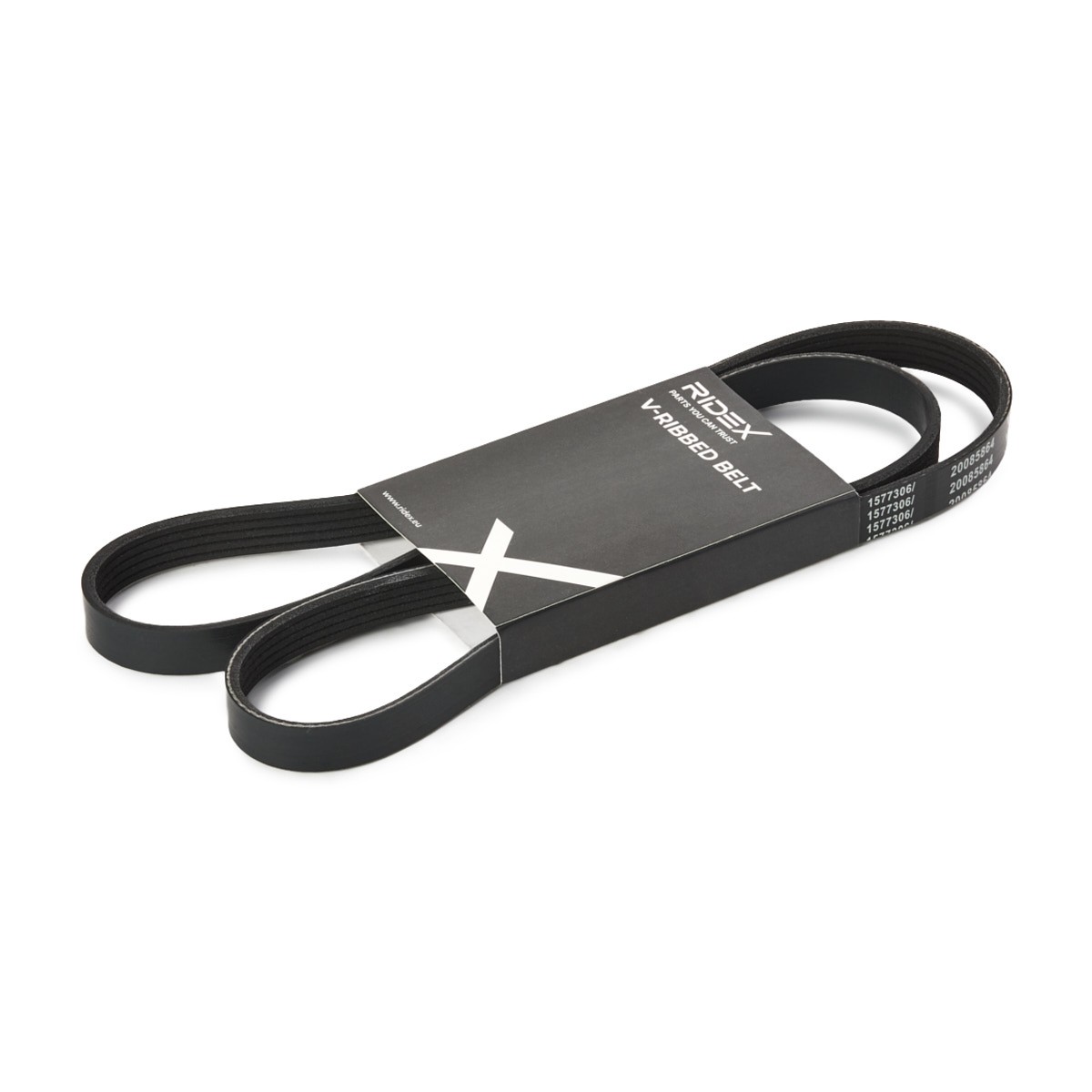 RIDEX 305P0674: Curea transmisie cu caneluri 1385mm, Numar nervuri: 5