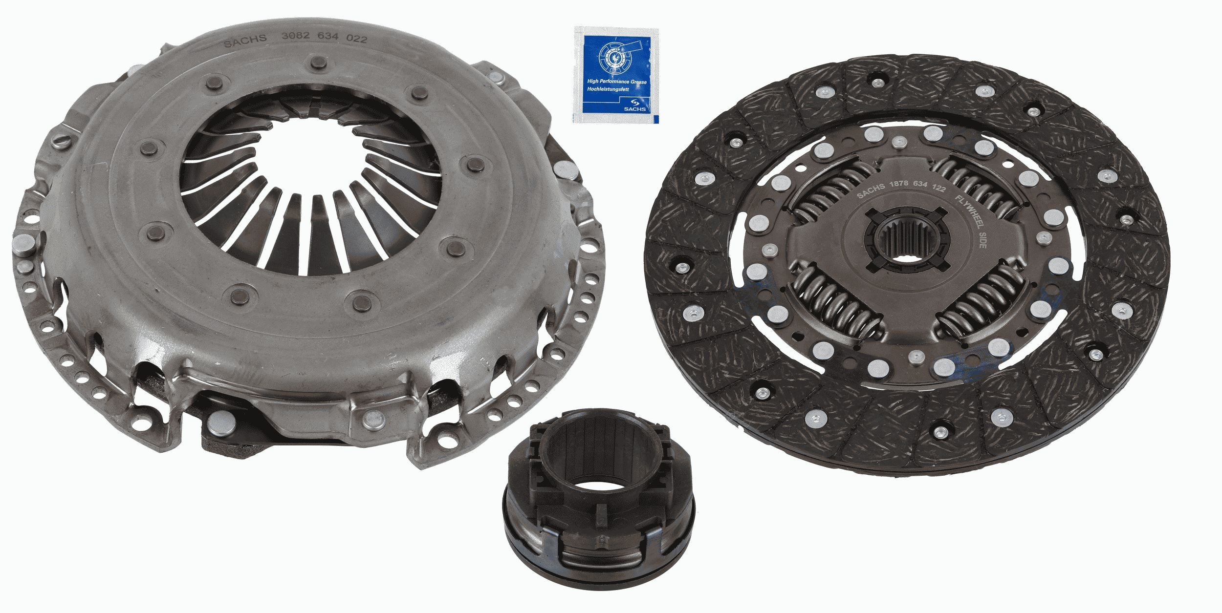 SACHS 3000 951 637: Sidurikomplekt