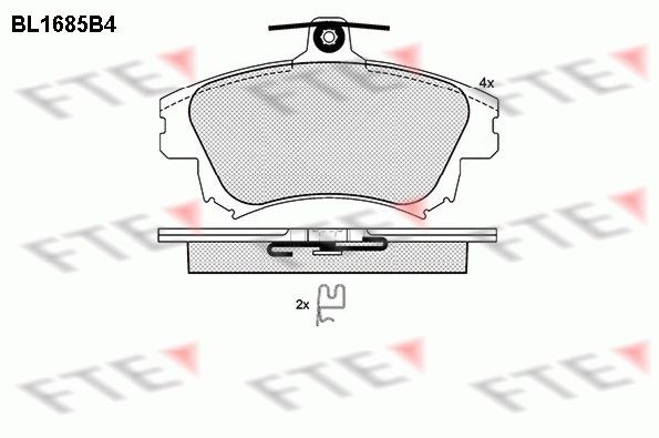 FTE 9010298: Piduriklotsid Esisild