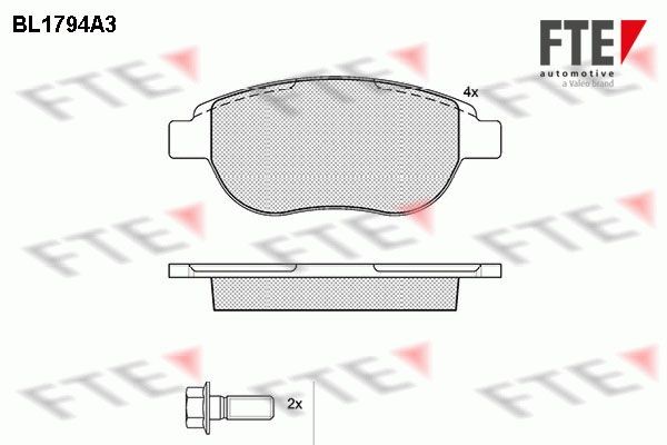FTE 9010364: Piduriklotsid Esisild