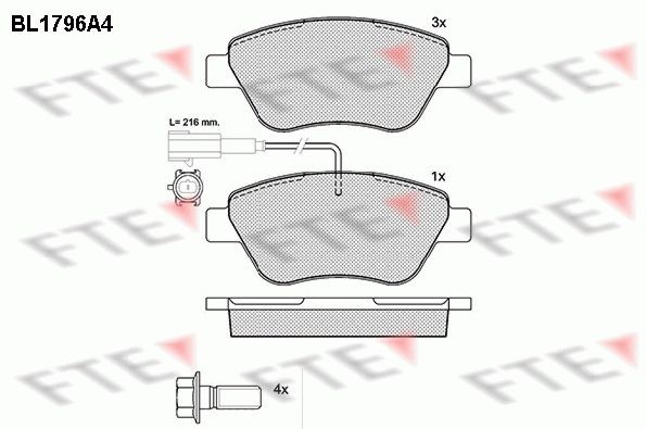FTE 9010366: Piduriklotsid Esisild