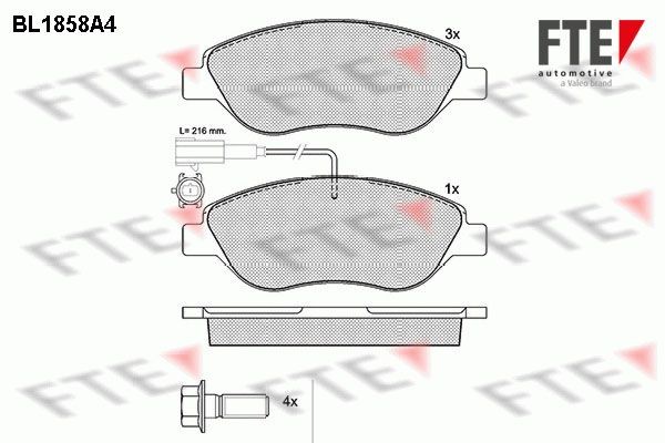 FTE 9010435: Piduriklotsid Esisild