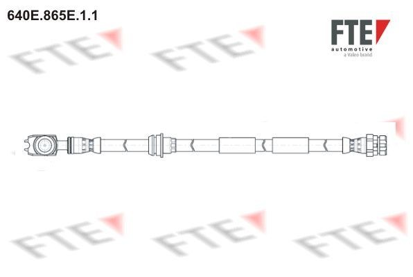 FTE 9240819: Pidurivoolik 640mm