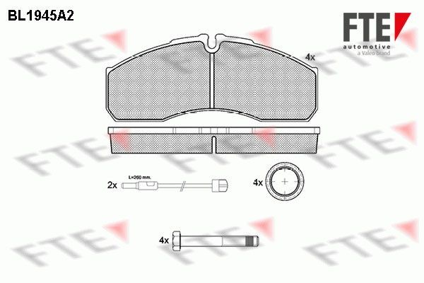 FTE 9500012: Piduriklotsid Esisild, Tagasild