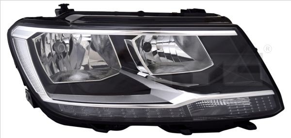 TYC 20-9998-16-2: Far stanga, H7/H7, LED, cu motor electric, cu LED