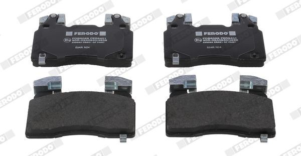 FERODO FDB5058: Plăcuțe de frână PREMIER ECO FRICTION fara accesorii
