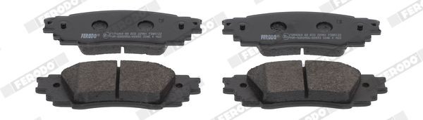 FERODO FDB5122: Plăcuțe de frână PREMIER ECO FRICTION fara accesorii