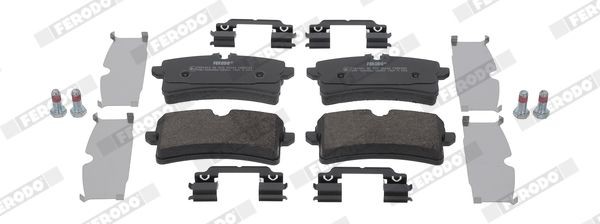 FERODO FDB5383: Plaquettes de frein PREMIER ECO FRICTION avec accessoires, avec vis d'étrier de frein