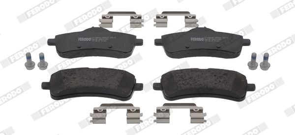 FERODO FDB5396: Plaquettes de frein PREMIER ECO FRICTION avec accessoires, avec vis d'étrier de frein