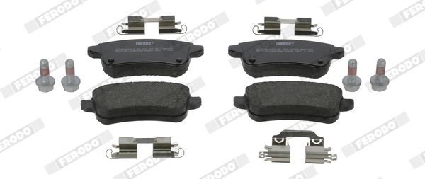 FERODO FDB5404: Plăcuțe de frână PREMIER ECO FRICTION cu acceasorii, cu suruburi etrier