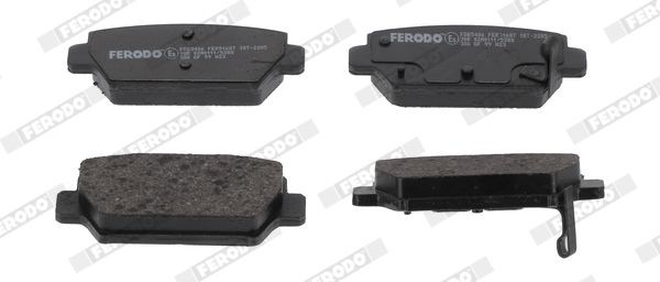 FERODO FDB5406: Plăcuțe de frână PREMIER ECO FRICTION fara accesorii