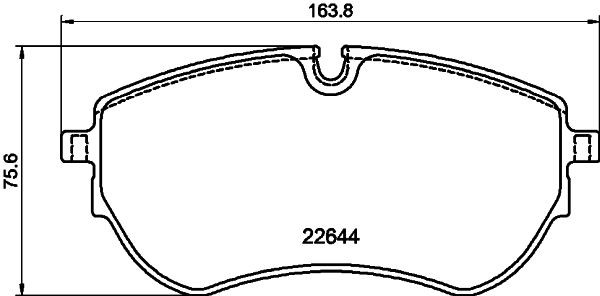 MINTEX MDB4344: Kit pastiglie freni con accessori, con bulloni pinza freno