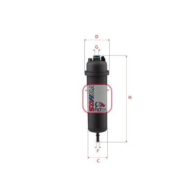 SOFIMA S 1A33 B: Degvielas filtrs