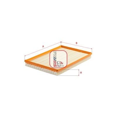 SOFIMA S 3C70 A: Gaisa filtrs