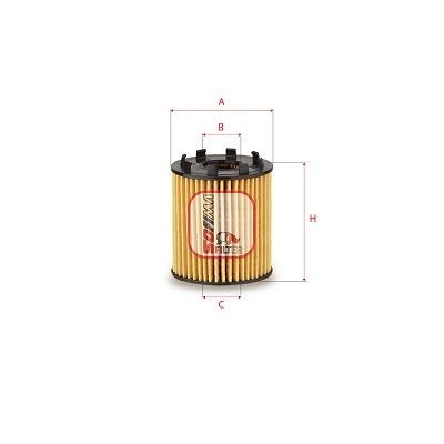 SOFIMA S 5258 PE: Õlifilter