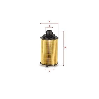 SOFIMA S 5276 PE: Õlifilter