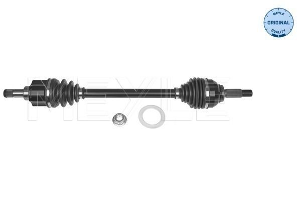 MEYLE 100 498 0737: Drivaxel MEYLE-ORIGINAL: True to OE. framaxel vänster, 654mm